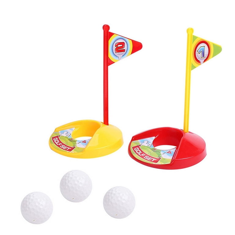 趣味・スポーツ・実用 THE WORLD OF GOLF COLLECTABLES PlayWorld Kids Golf Set - 3 Clubs, 3 Balls, 2 Holes - Walmart.com