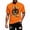 Orange1, variant on Men Halloween Jack O Lantern Pumpkin Face Graphic T-Shirt, Crew Neck Short Sleeve Slim Fit Novelty Print Casual Tee for Trick Or Treat Daily Shopping Party Outfit(Black2,XXXXXL)