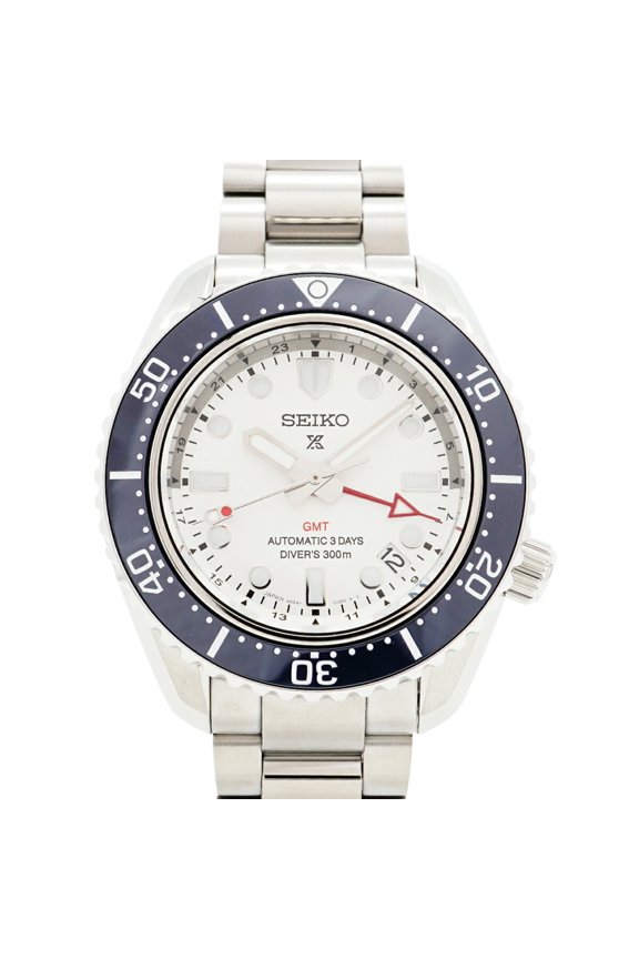 Pre-Owned Seiko Prospex SBEJ029 6R54-00P0 Silver Dial Men's Watch