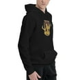 thumbnail image 3 of Detroit City Fc Men Fleece Hoodie Casual Pullover Sweatshirt With Kangaroo Pocket, 3 of 6