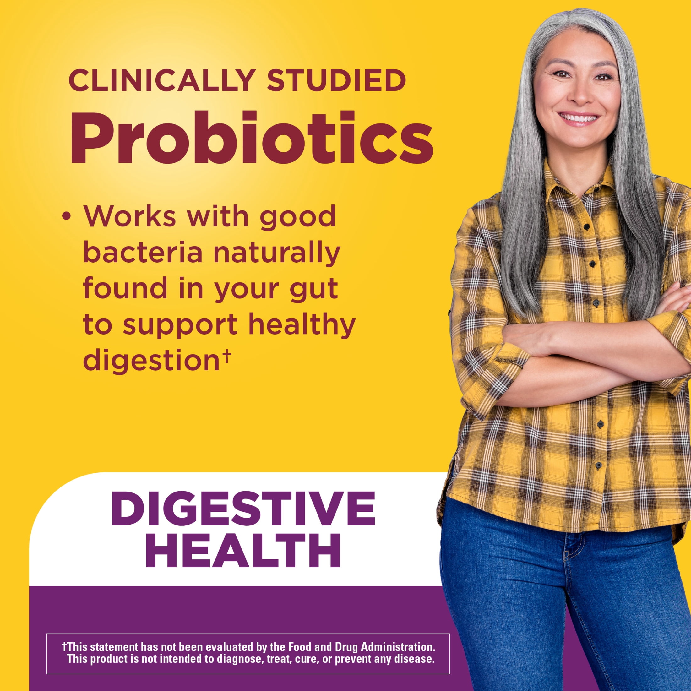 Nature Made Digestive Probiotics Gummies, 42 Count
