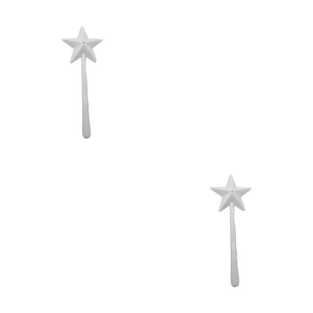 Toystoory Contenedor de especias multifuncional para almacenamiento conveniente de especias, herramientas de cocina interesantes, agitador de Blanco un agujero 2Conjunto