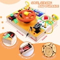 thumbnail image 4 of Konijiwa Busy Board,Montessori Toys for 1+ Year Old Boys & Girls,Travel Activities for Toddlers,Sensory Toy for Kids with Autism,Perfect Christmas Birthday Gift Ideal, 4 of 7