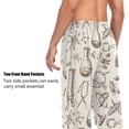 thumbnail image 4 of Top-kevin Biology Experiment Pajama Pants for Men Comfort Sleep Lounge Bottoms Straight-fit with Pockets S-XXL, 4 of 6
