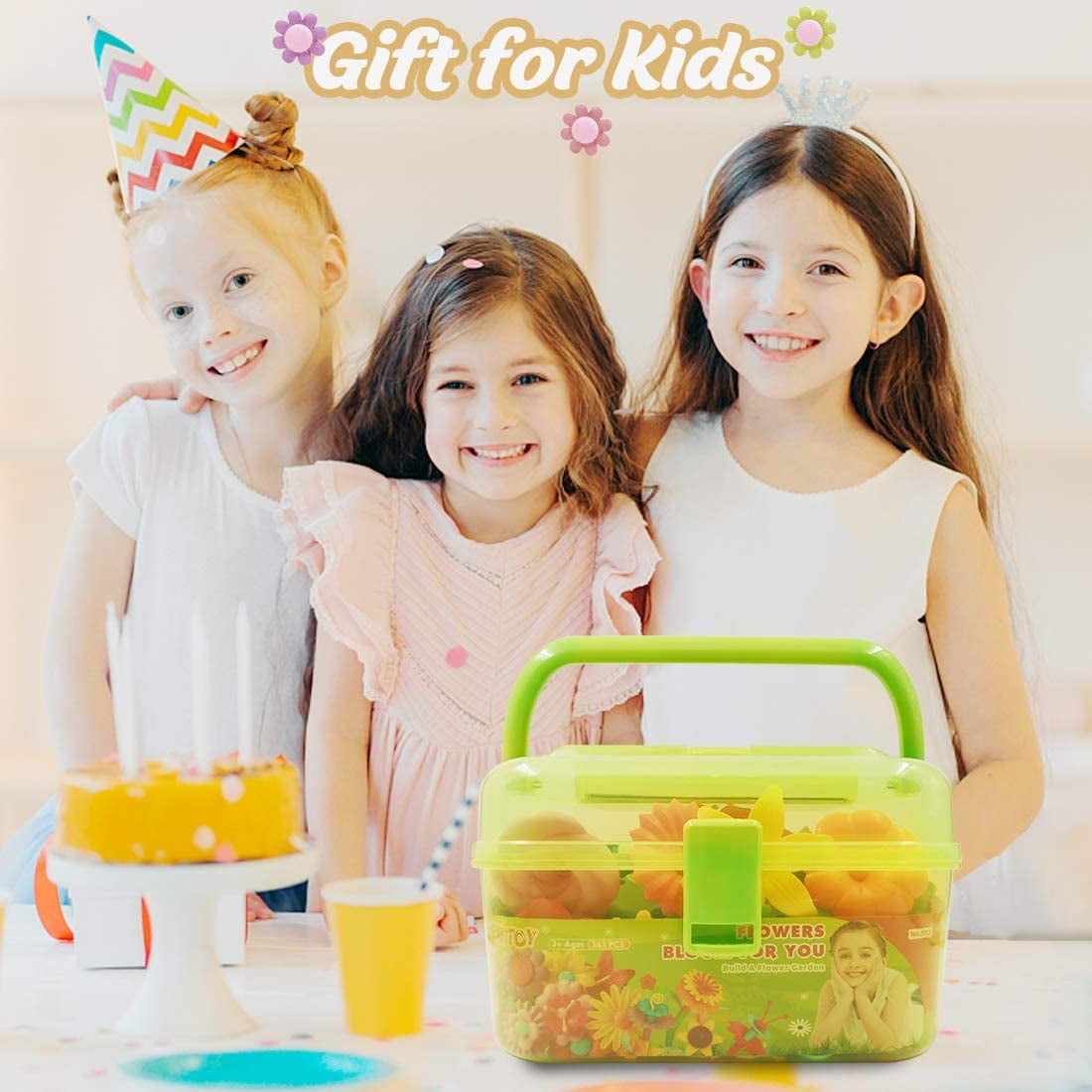 VERTOY Flower Garden Building Toy Set 