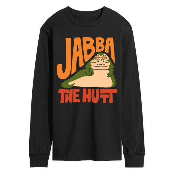 Star Wars - Doodle Jabba Hutt - Men's Long Sleeve Tee