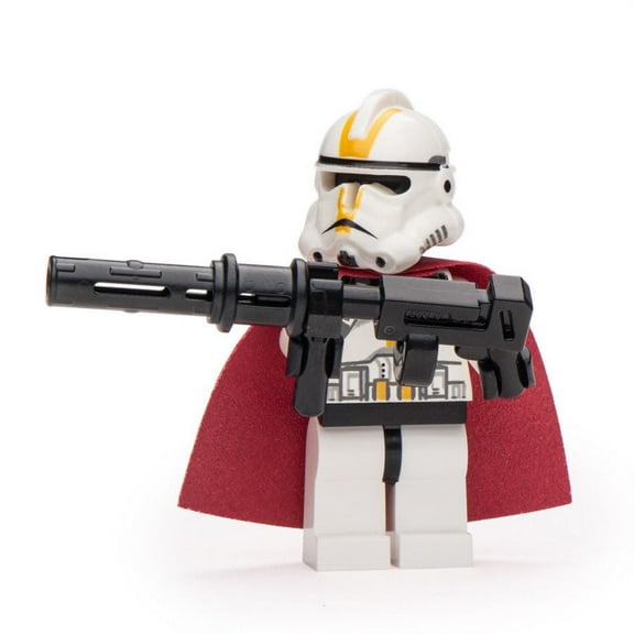 LEGO Star Wars Elite Ep3 Clone Trooper with Cape and Heavy Cannon Block Building Set, 1.6 oz