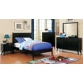 thumbnail image 2 of Furniture of America Farrah Wood Platform Bed, Black, Full, 2 of 5