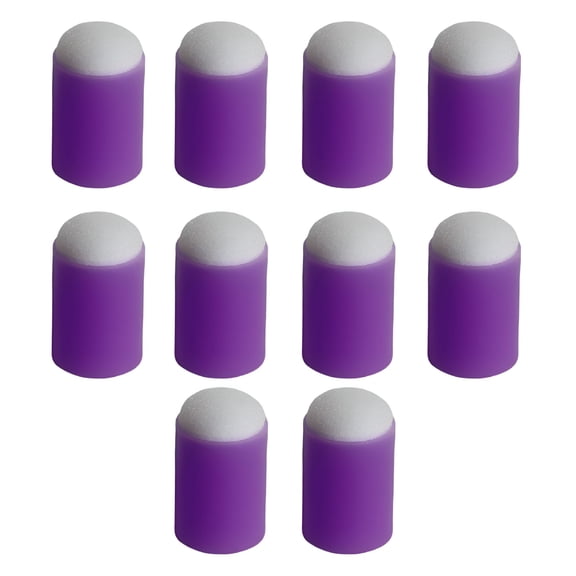 CCOCC 10 Pcs Sponge Daubers Finger Sponges Finger Painting Sponge Daubers Craft Drawing Sponge Dauber Set for Painting Art Ink Crafts Chalk Card Making Tool