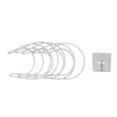 thumbnail image 2 of Over Door Wall Storage Rack Organizer Hat Bag Clothes Straps Coats Scarves Hanger Multifunction Hook Stand, 2 of 9