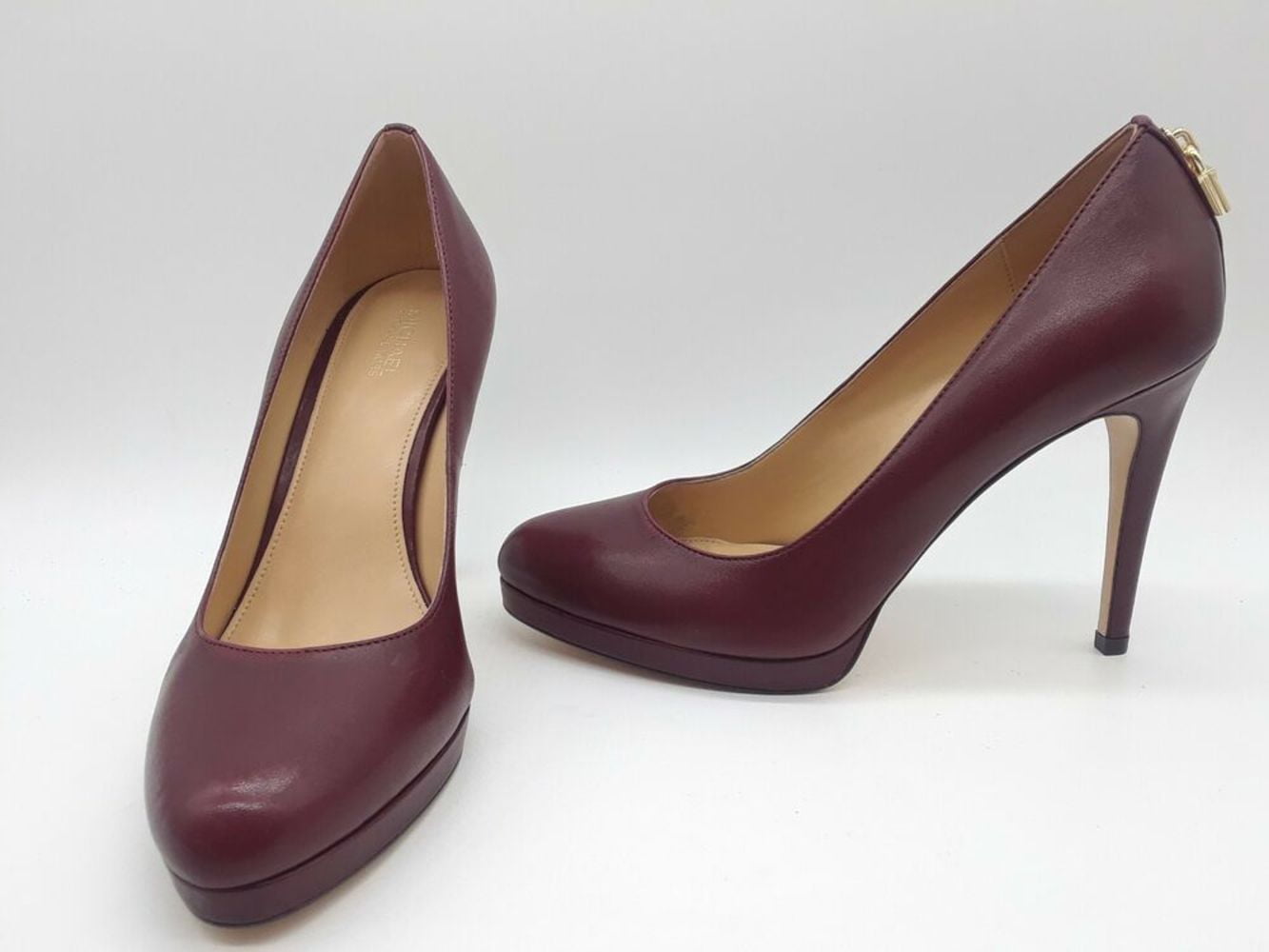 michael kors antoinette pumps oxblood