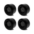 thumbnail image 3 of 4 Pcs Roues de Patin de Remplacement Accessoires Modifiés Roues Épaisses pour Patins à Roues Alignées avec Roulements Accessoire de Sport de Patinage Noir, 3 of 9