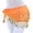 Orange, variant on Belly Dance Decorative Belt, Fashion Wrap Sash, Stage Performance Waist Band, Adjustable Stylish Waist Ornament for Dance Practice Stage Show Costume Elegant Trendy Dance Accessory,Black