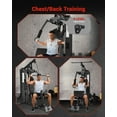 thumbnail image 2 of Home Gym Equipment Machine, Full Body Workout Machine with 150LBS Weight Stack, All in One Multifunctional Exercise Station for Home Fitness and Strength Training, 2 of 9