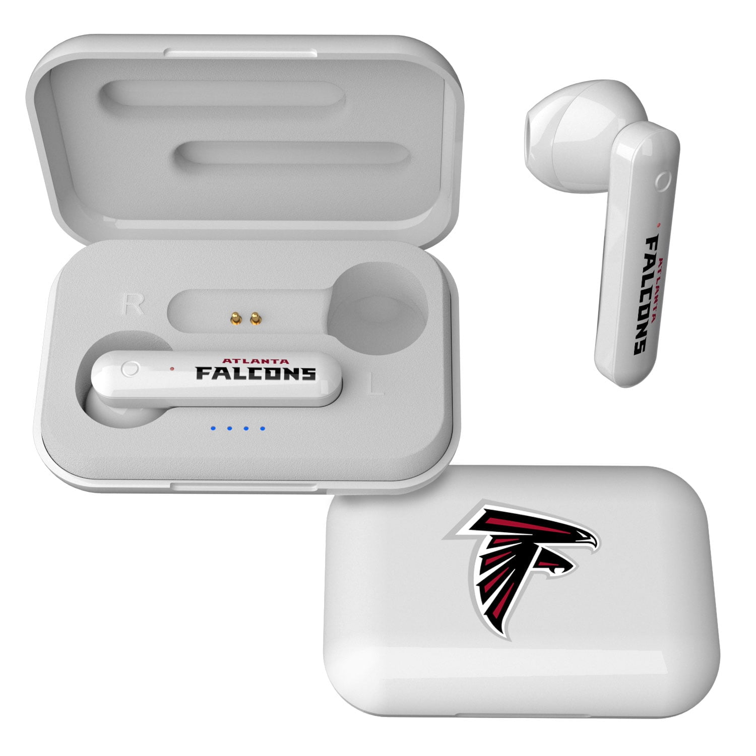 Keyscaper Atlanta Falcons Wireless TWS Insignia Design Earbuds