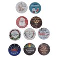 thumbnail image 2 of 10 Uds. Colgantes navideños redondos de madera diseño bonito etiquetas navideñas con patio para decoración de árbol de Navidad regalo, 2 of 10