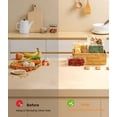 thumbnail image 6 of Rupoun 2 Rolls 11"X 20' Vacuum Sealer Bags for Food, Vacuum Seal Rolls Food Storage Bag, Clear, 6 of 8