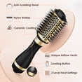 thumbnail image 2 of Hair Dryer Brush, Blow Dryer Brush, Curly, Dry, Oval Hot Air Brush with Air Curling Iron, 2 of 2