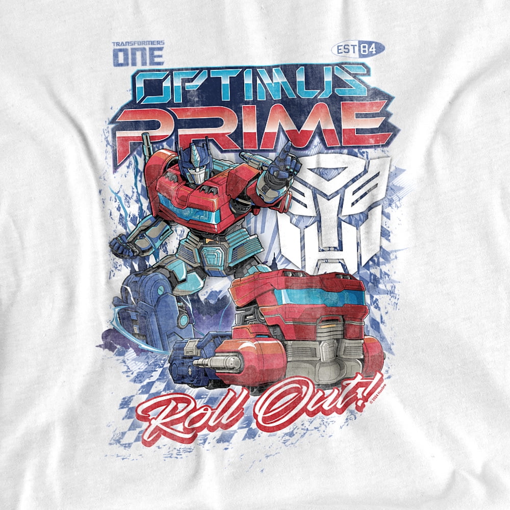 Transformers One T-Shirt Optimus Racing Unisex Graphic Tee for Men & Women