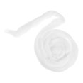 thumbnail image 2 of White Wool Felting Material for DIY Use Ideal for Beginners with Soft Solid Color Wool Roving in 1, 2 of 8
