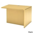 thumbnail image 4 of Mayline AR4824LCR Aberdeen Series Non Handed Return Desk, Cherry - 29.5 x 48 x 24 in., 4 of 4