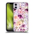thumbnail image 1 of Head Case Designs Officially Licensed Anis Illustration Flower Pattern 3 Floral Chaos Soft Gel Case Compatible with Apple iPhone 11, 1 of 7