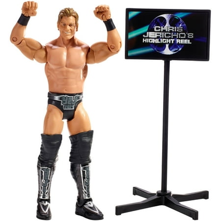 WWE Chris Jericho 6-inch Articulated Action Figure with Ring