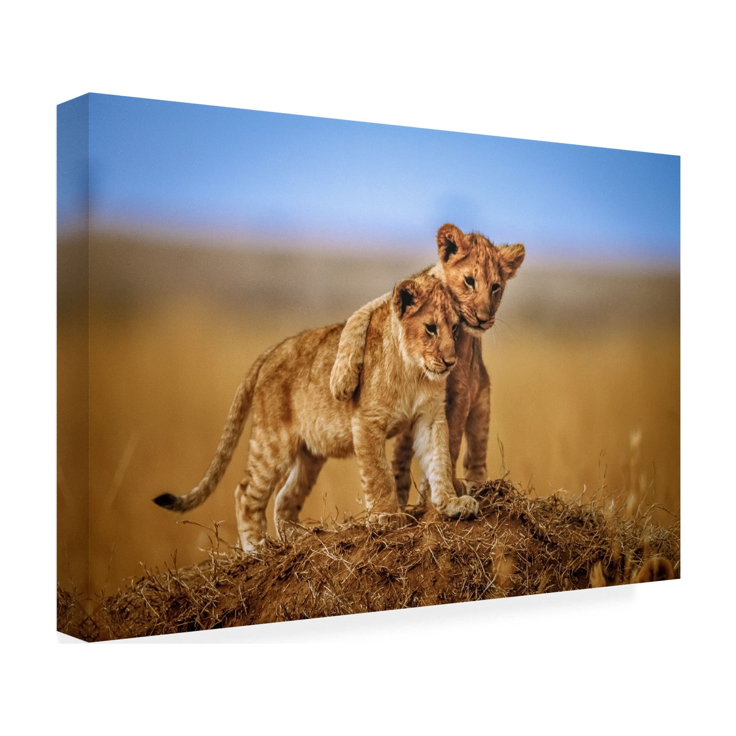 Jeffrey C. Sink 'Brothers For Life' Canvas Art