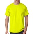 thumbnail image 3 of Hanes ComfortBlend EcoSmart T-Shirt à Col Ras du Cou pour Hommes, TG, Vert Sécurité, 3 of 5