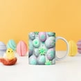 thumbnail image 4 of EUDIDV Decorative Ceramic Mug Easter Rabbit Bunny Ceramic Coffee Mark Cup Tea Water Cup New Style Mug 350ml Bunny Easter Ceramic Coffee Mark Mug Large Ceramic Mug, 4 of 4