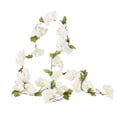 thumbnail image 2 of Artificial Flower Wall Hanging, Silk Floral Tapestry for Home Decor, Bohemian Room Decoration for Bedroom and Living Room, No Maintenance Fake Plant Art, 2 of 6