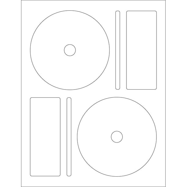 Memorex matte cd labels