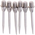 thumbnail image 5 of 6 Embouts de Tête de Marteau de Remplacement pour Fléchettes - Argent, 5 of 5