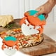 thumbnail image 1 of Cortador de Pizza de Acero Inoxidable con Forma de Cangrejo | Mango Abs Duradero | Cuchilla Afilada Resistente a Rayones | Multiusos para Pizza, Salchichas, Pasteles, Panqueques y Pasteles | Fácil de, 1 of 6