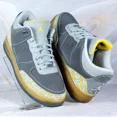thumbnail image 1 of Ni - ke Jordan Fusion 3 Men's Size 11 Flint Grey Varsity Maize Silver 323626-071, 1 of 5