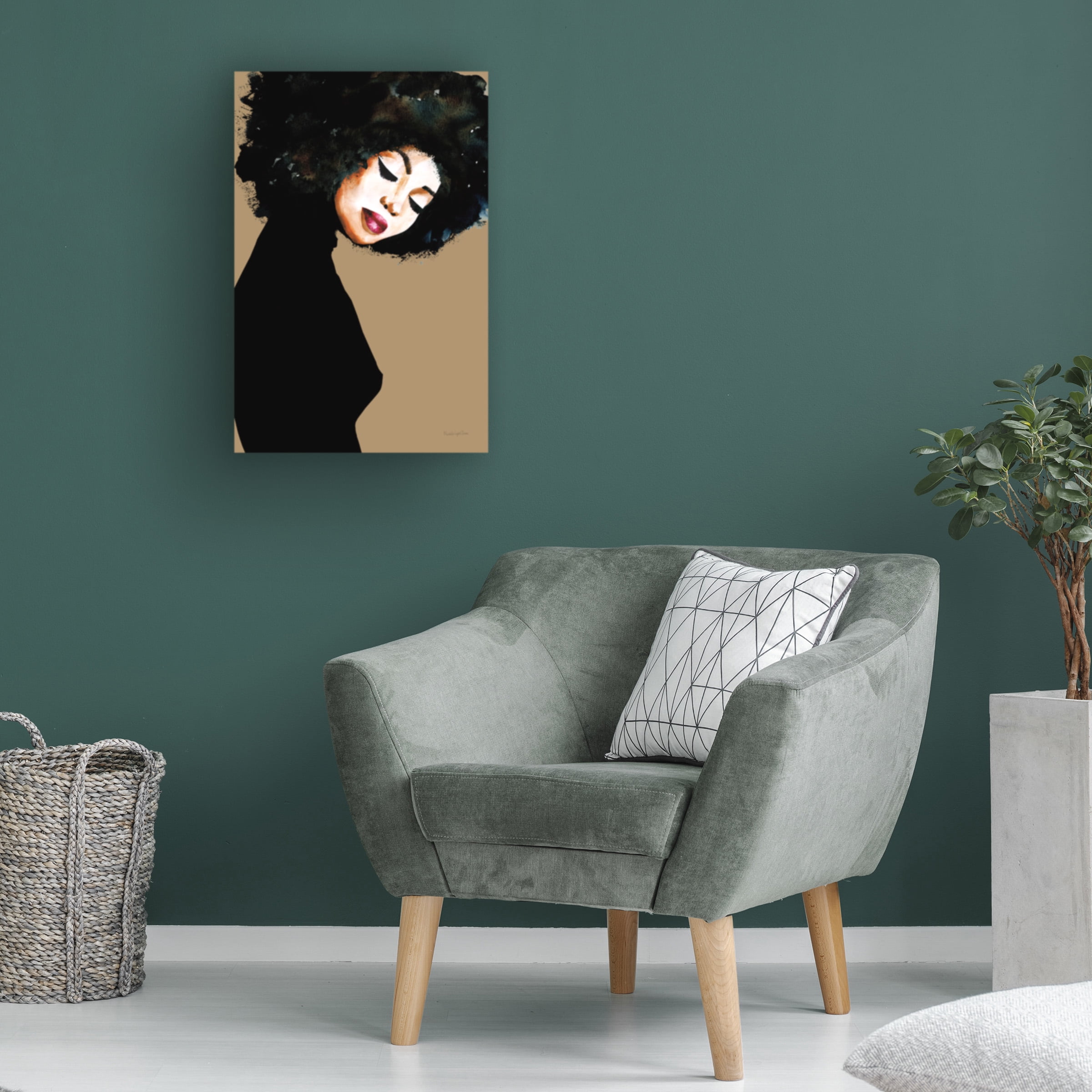 Mercedes Lopez Charro 'Soul' Canvas Art