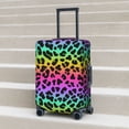 thumbnail image 5 of Rainbow leopard colorful fashion Luggage Cover Anti Scratch, Elastic Suitcase Protector Suitcase Covers for Luggage Fits 18-32 Inch Luggage, 5 of 5