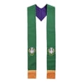 thumbnail image 5 of Jiibva Double Sided Stole with Tassels Church Clergy Stole Church Scarf for Officiant Priest, 5 of 7