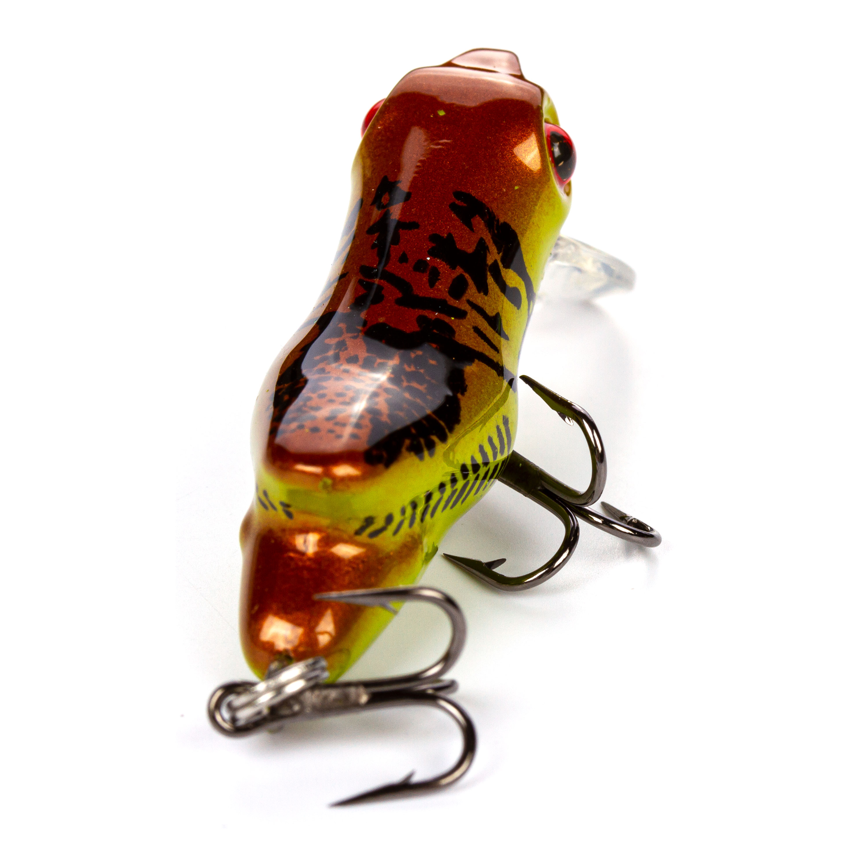Ozark Trail Mini Hopper Crankbait, Phantom, 1/9 oz, Freshwater Fishing Lure