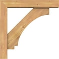 thumbnail image 3 of Ekena Millwork 5 1/2"W x 28"D x 28"H Imperial Block Smooth Bracket w/ Offset Brace, Western Red Cedar, 3 of 25
