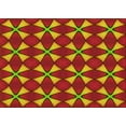 thumbnail image 1 of Ahgly Company Machine Washable Indoor Rectangle Transitional Red Area Rugs, 2' x 4', 1 of 7