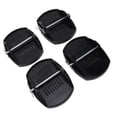 thumbnail image 1 of 4pcs Trailer Stabilizer Leg Foot Pads with Safe Locking Pin, Jack Steady Support Foot Leg Support Stop Pads Leveller Anti Sink for Travel Trailer RV Manual Stabilizers, 1 of 7