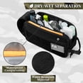 thumbnail image 2 of Neceser PAVILIA Tactical Travel Hygiene para hombre, color negro, 2 of 9