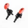 thumbnail image 3 of 6 piezas de clavijas de afinación dispositivos de afinación cabezal afinación clavijas de afinación 3L 3R negro \ u0026 rojo shamjiam Piezas de la guitarra, 3 of 9