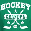 thumbnail image 3 of CafePress - Hockey Grandpa Dark T Shirt - Men's Classic Graphic Cotton T-Shirt, 3 of 4