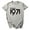 Gray#12, variant on Women's Plus Size Short Sleeve Vintage 1971 Original Parts Cute T-Shirt