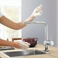 thumbnail image 6 of GROHE 30 300 Super Steel Kitchen Faucet, 6 of 6