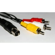 RCA AV Cable for Sega Genesis 2 and 3 by Mars Devices