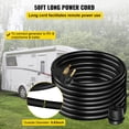 thumbnail image 3 of Cable de extensión para soldador VEVOR 30A, 50 pies, 250 V, 12500 W, NEMA 6-50, 3 of 8