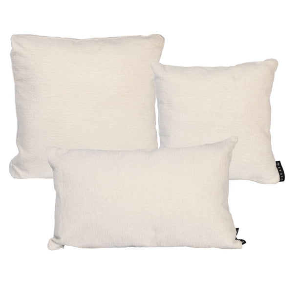 Set de 3 Cojínes Decorativos (1 Cuadrado Grande + 1 Cuadrado Chico + 1 Rectangular) DICASA Peco